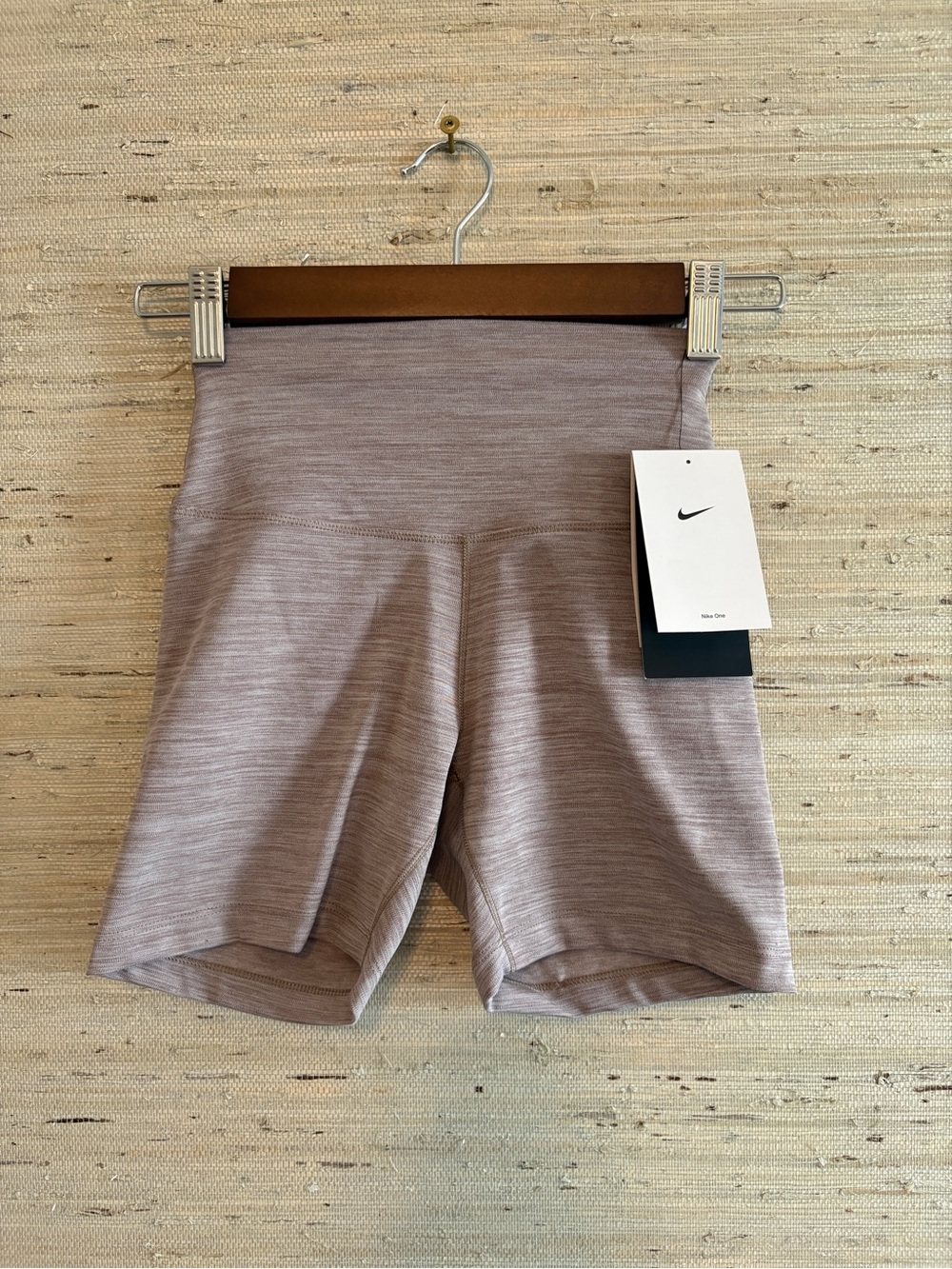 Nike Women's Heather High-Waist Bike Shorts